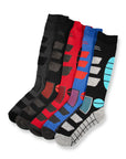 Mens High Performance Thermal Ski Socks - Multicoloured (5 Pack)