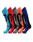 Mens High Performance Thermal Ski Socks - Multicoloured (5 Pack)