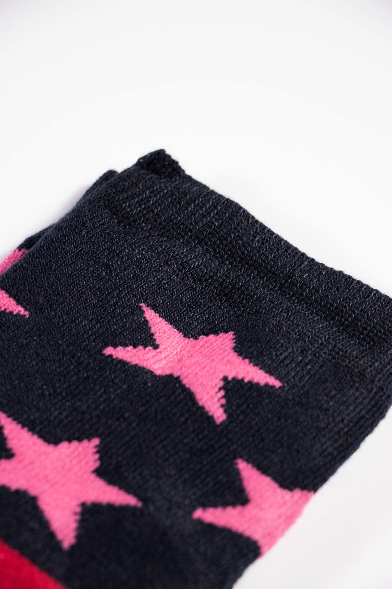 Ladies Wellington Boot Socks, Thermal - Hearts, Stars and Stripe Patterns (5 Pack)