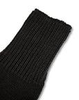 Mens Fisherman Angling Boot Country Fishing Socks - Black (4 Pack)