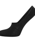 Ladies Bamboo Invisible Socks - Casual Low Cut Socks, Non Slip Grip Liner - (6 Pack)