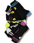 Mens Norfolk and Way Fuck Off Novelty Socks - Black  (6 Pack)