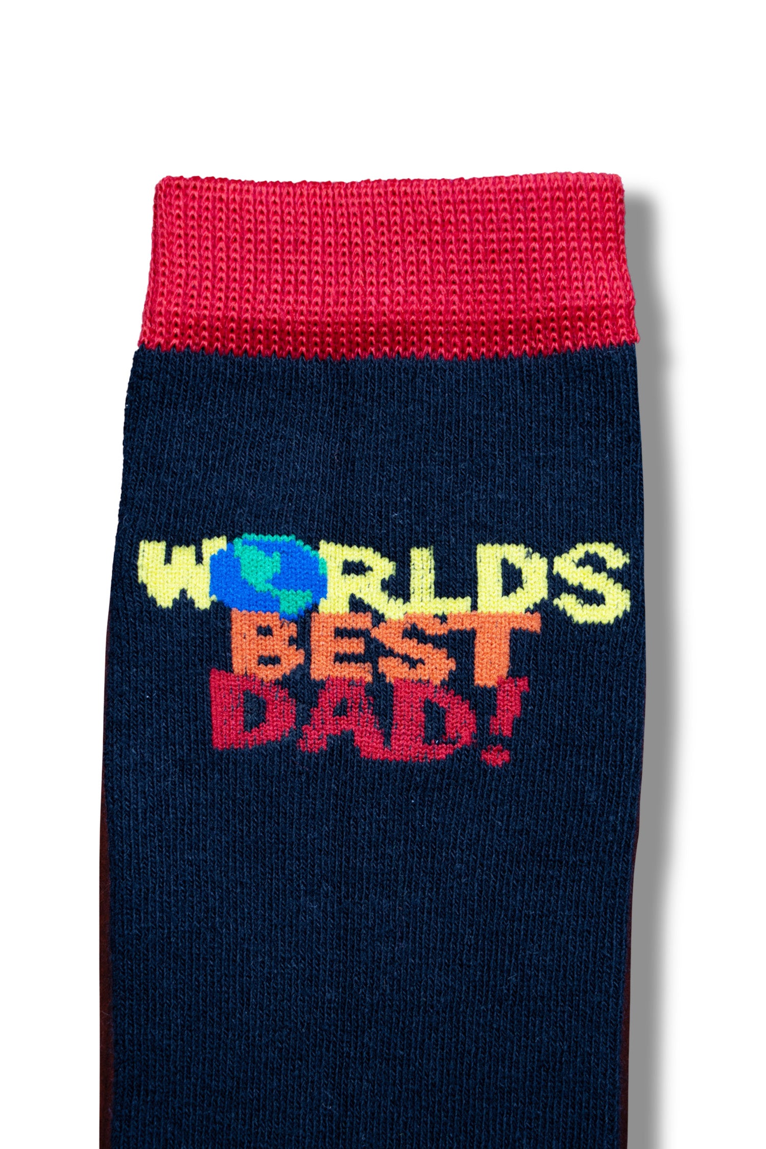 Mens Best Dad: Premium Cotton-Rich Socks (6 Pack)