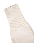 Mens Fisherman Angling Boot Country Fishing Socks - Cream (4 Pack)