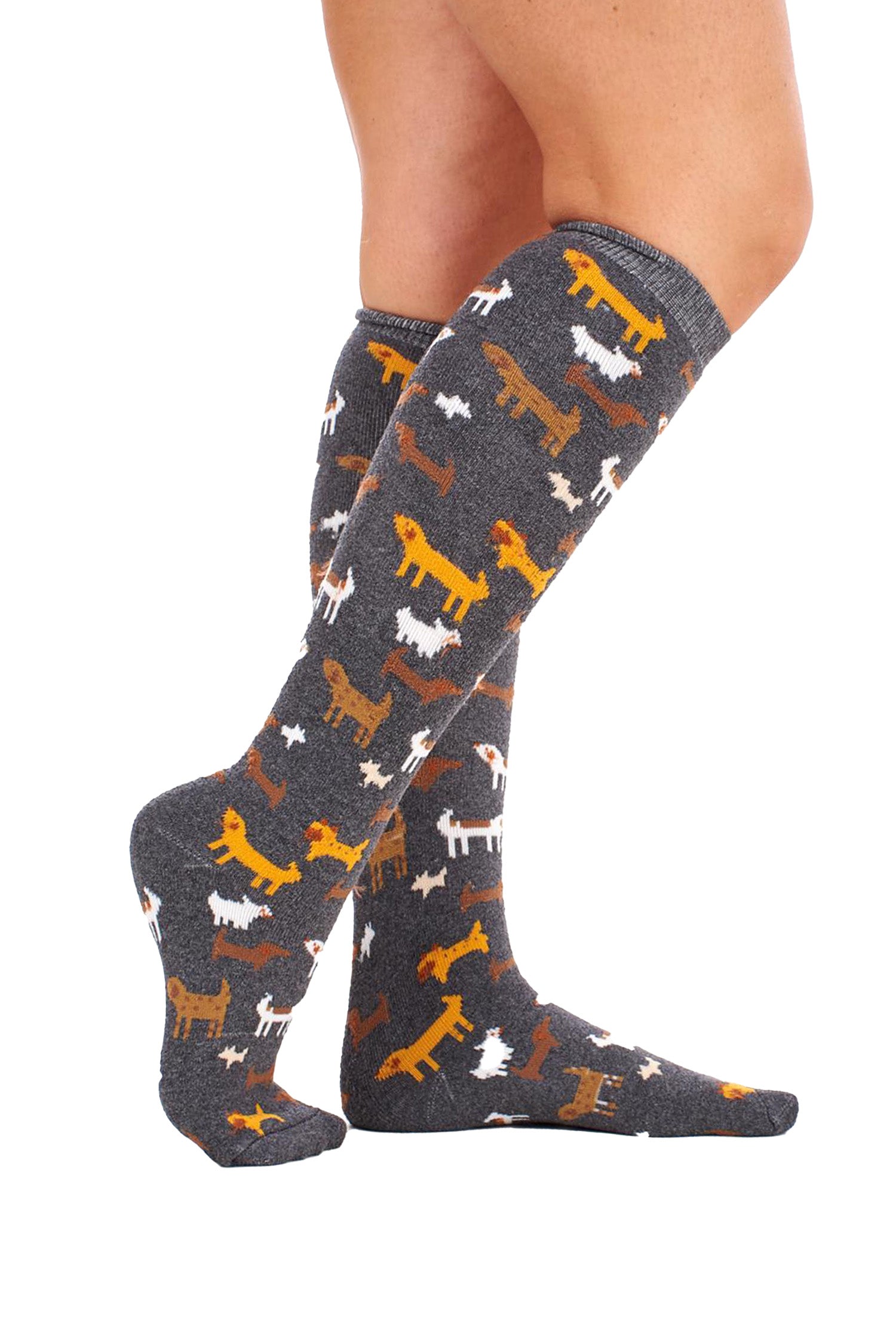 Ladies Wellington Boot Socks, Women&#39;s Welly Socks - Animal Designs (5 Pack)