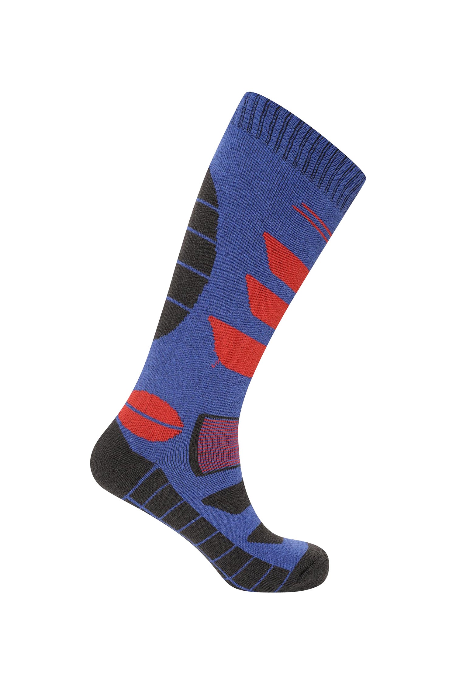 Mens High Performance Thermal Ski Socks - Multicoloured (5 Pack)