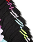 Ladies Norfolk and Way Fuck Off Novelty Rude Socks - Black (6 Pack)