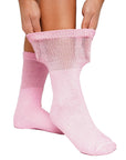 Ladies Non Elastic, Thermal Socks -  Assorted Colours and Black (5 Pack)